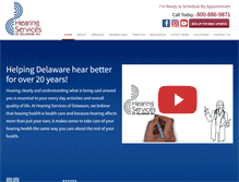 Tablet Screenshot of heardelaware.com